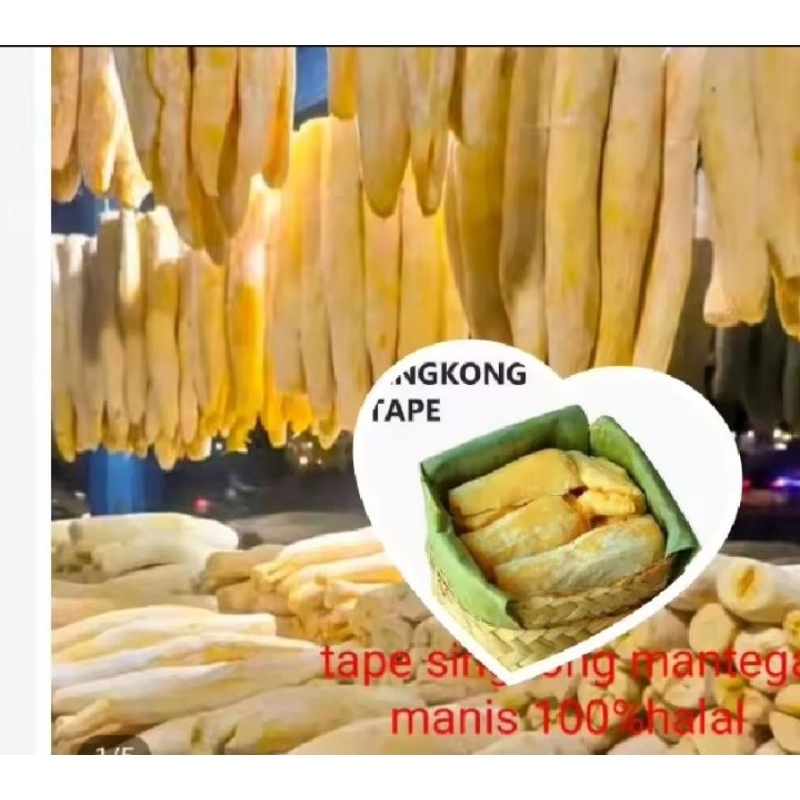 

tape singkong bandung 1 kg bikin ketagihan