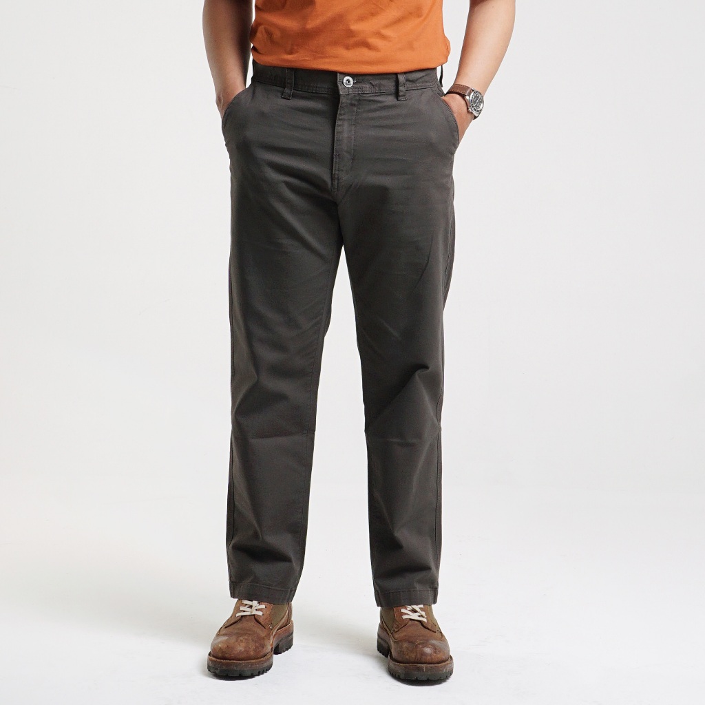 Celana Original MGEE - Celana Panjang Chino Original MGEE Felix CKPS 027 Brown