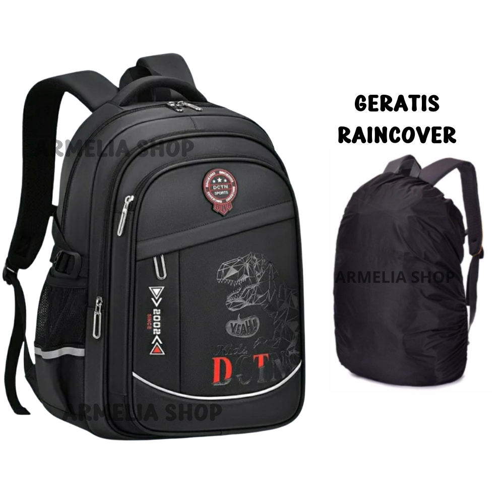 Tas Sekolah Anak Perempuan Laki Laki SD SMP Tas RanselTahan Air