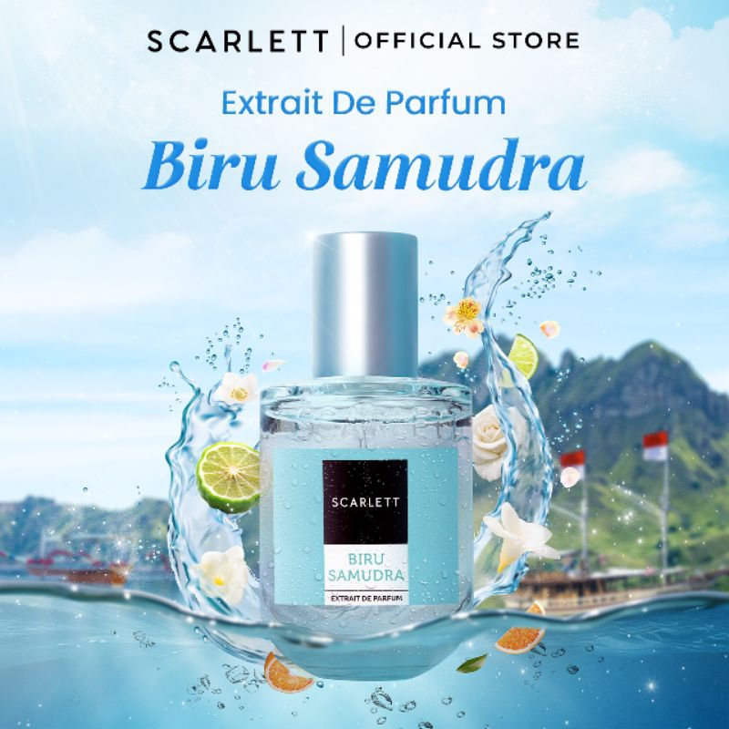 Parfum scarlett biru samudra
