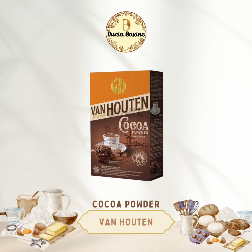 

Van Houten Cocoa Powder 180gr | Coklat bubuk van houten 180gr