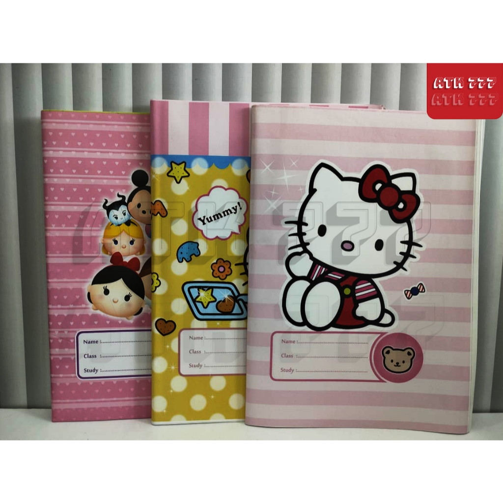 

(ISI 20 LEMBAR) Sampul Buku Hello Kitty Tebal Kuarto( Ukuran BUKU SIDU)