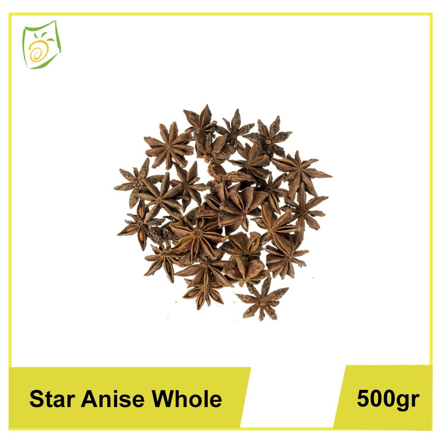 

Star Anise Whole / Bunga Lawang 500gr