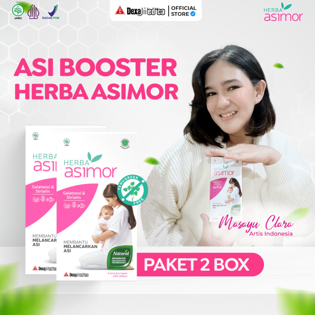 2 Box HERBA Asimor 30 Kaplet – Asi Booster