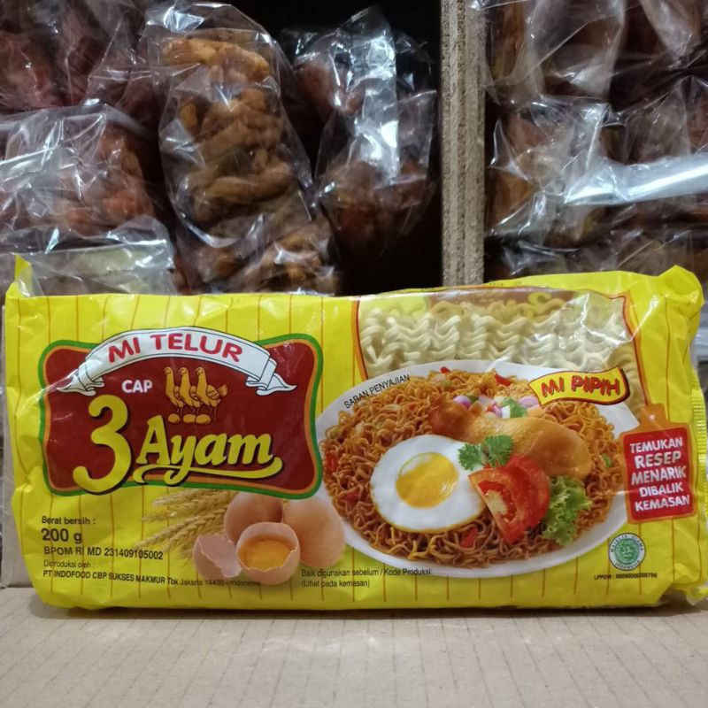 

mi telur cap 3 ayam