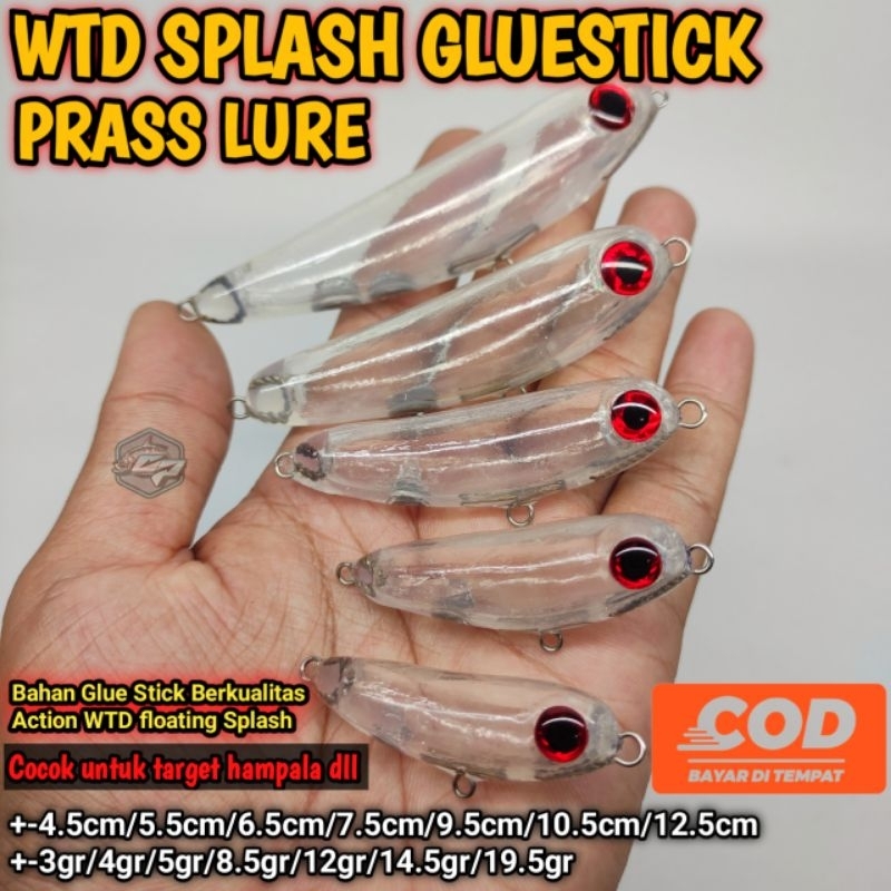 Umpan Hampala WTD Splash Glue Stick Pras Lure