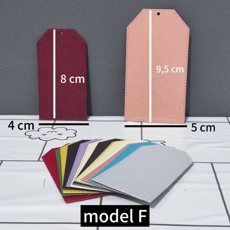 

(10 pcs) hang tag gift tag polos kertas premium glossy efek glitter bentuk tag