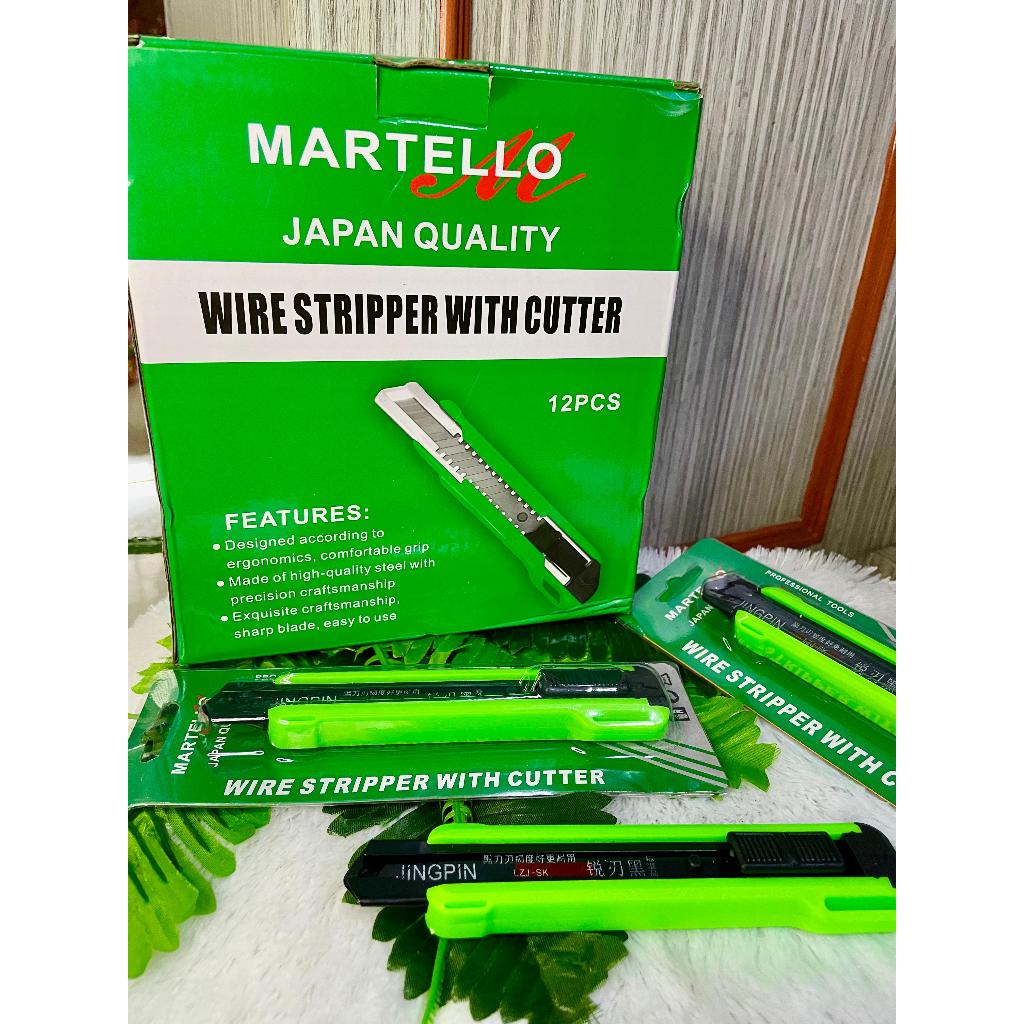 

CUTTER // CUTTER TAJAM //CUTTER KNIFE// PISAU CUTTER KUALITAS PATEN TAJAM TERMURAH - MARTELLO