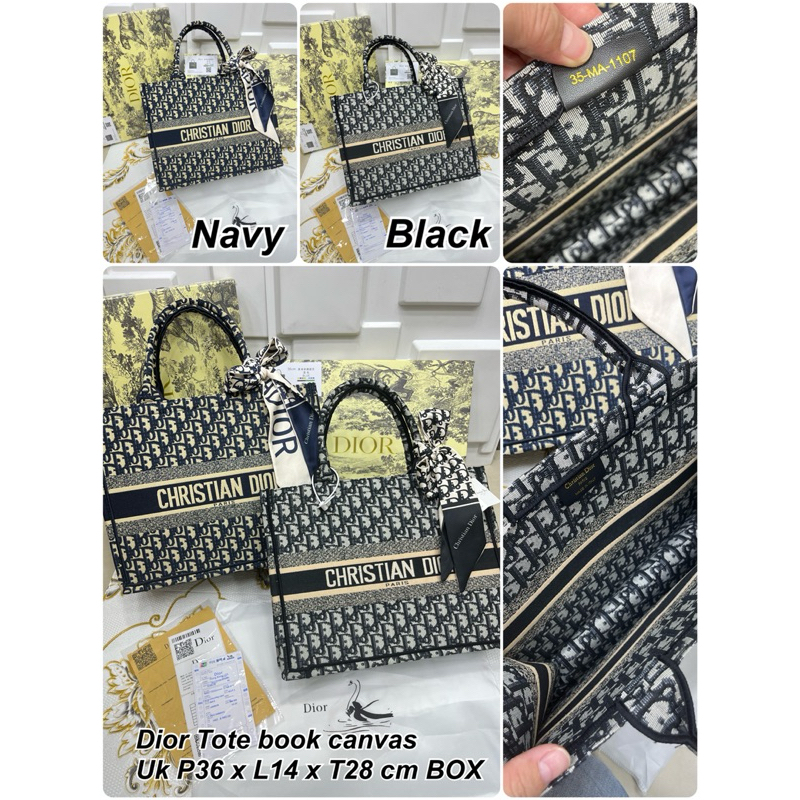 

d tote book kanvas