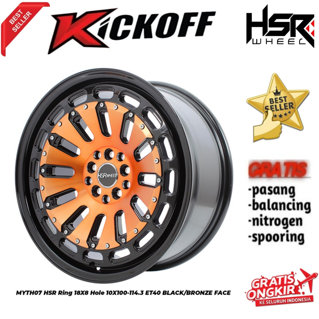 VELG MOBIL MYTH07 HSR RING 18 BUAT MOBIL CAPTIVA SPORTAGE YARIS CROSS ALL NEW AVANZA