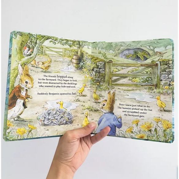 RB Peep Inside Tale Peter Rabbit / Buku Cerita Anak / Buku Import