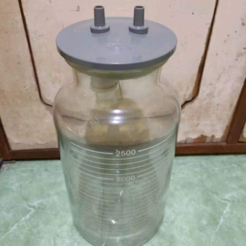 Botol Suction Pump 2500ml/Botol Alat Suction Pump 2500ml