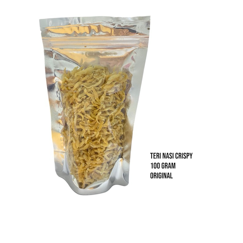 

TERI NASI CRISPY 100GRAM ORIGINAL DAN BALADO BISA BUAT MPASI