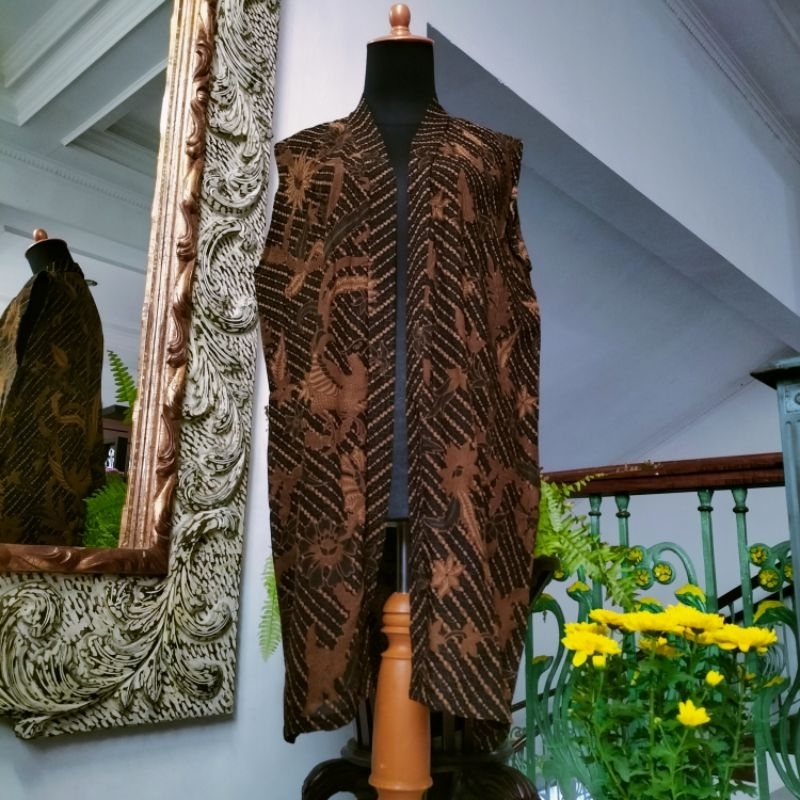 OUTER BATIK | OUTER BATIK TANPA LENGAN | OUTER BATIK PANJANG