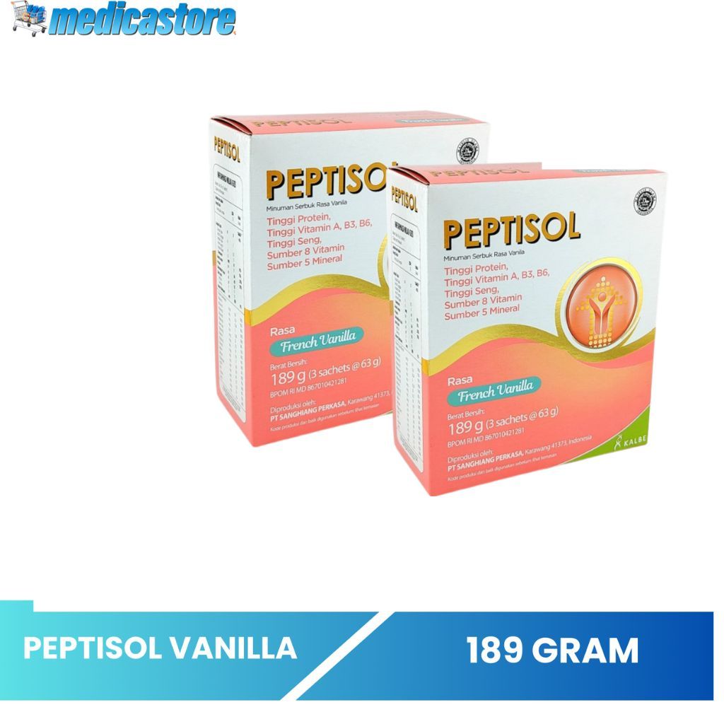 Peptisol Vanilla - susu pasca operasi