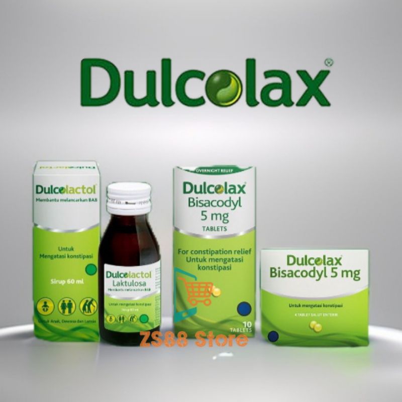 Dulcolax @ 4 Tablet/10 Tablet/Sirup 60mL