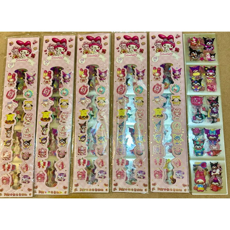 

STIKER SANRIO/BARBIE/MIXUE PANJANG ISI 16