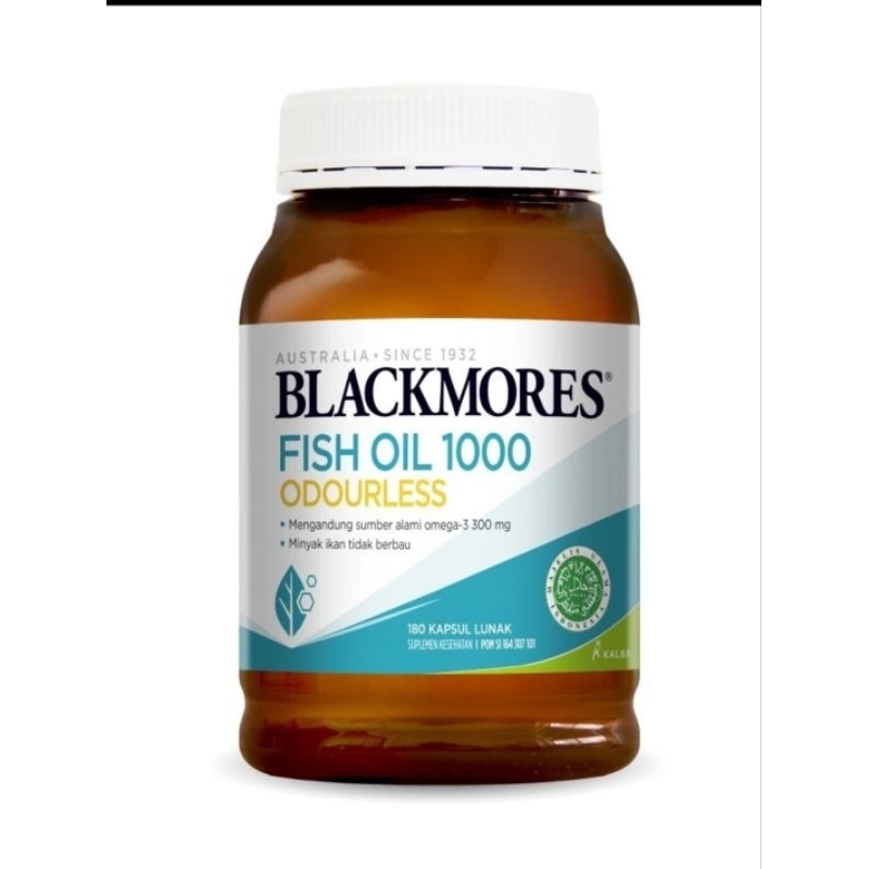 BLACKMORES VITAMIN ODOURLESS FISH OIL 1000