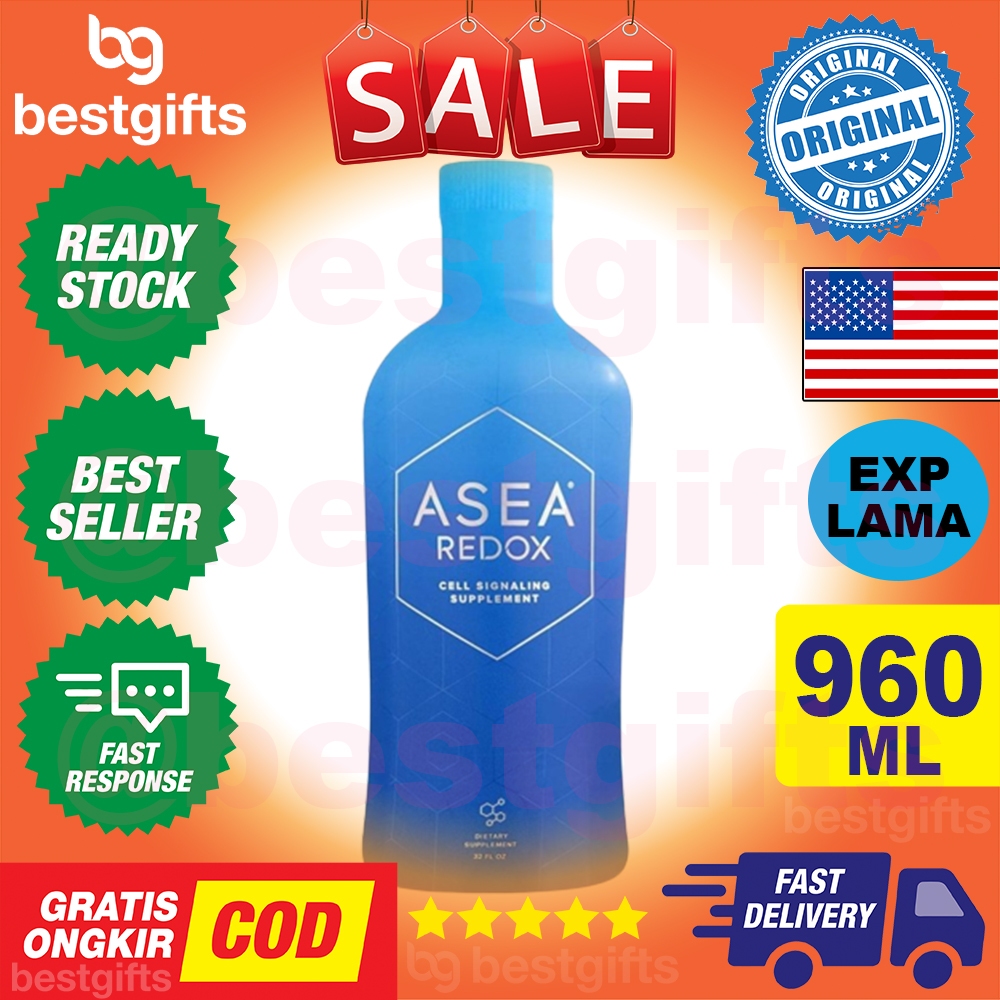 ASEA WATER REDOX SIGNALING MOLECULES SUPPLEMENT 32oz USA  MENINGKATKAN SYSTEM IMMUNE DAN MENINGKATKA