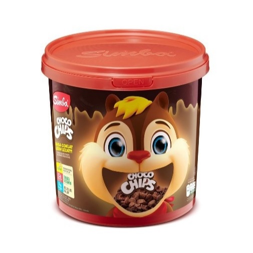 

Simba Cereal Choco Chips Kemasan Toples 220gr