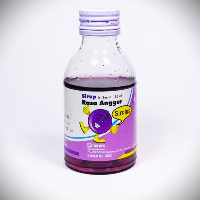 

SIRPLUS SYRUP 100ML - ANGGUR, JERUK, MELON, STRAWBERRY