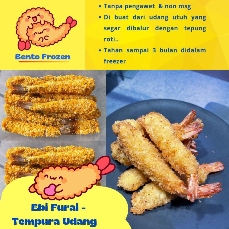

EBI FURAI - TEMPURA UDANG by bento frozen