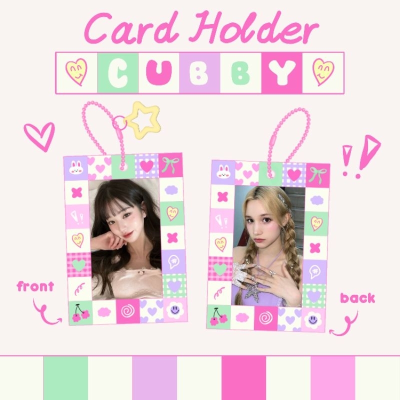 

Card holder cahol akrilik