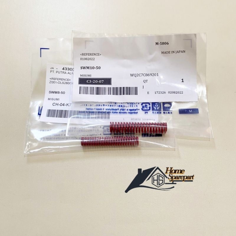 per misumi merah SWM / per misumi ORI japan / per Valve pompa