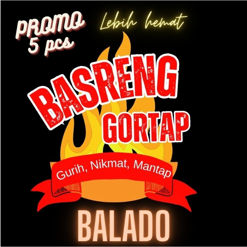 

Balado 5 Pcs lebih hemat