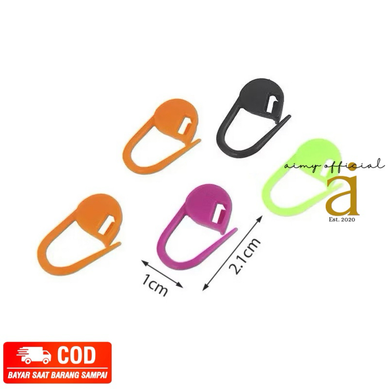 [ 1 PCS ]Pin Hijab anak / Peniti Hijab Anak Plastik / Peniti kerudung anak