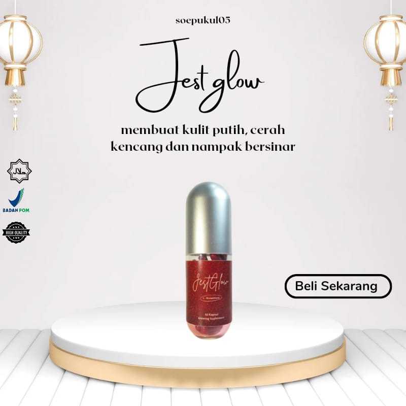 JestGlow Collagen Drink Pemutih Badan Serta Menghilangkan Flek Hitam