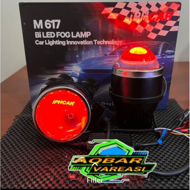 FOGLAMP BILED FROJECKTOR IPHCAR M617 3INCH HIG LOW UNIVERSAL PNP