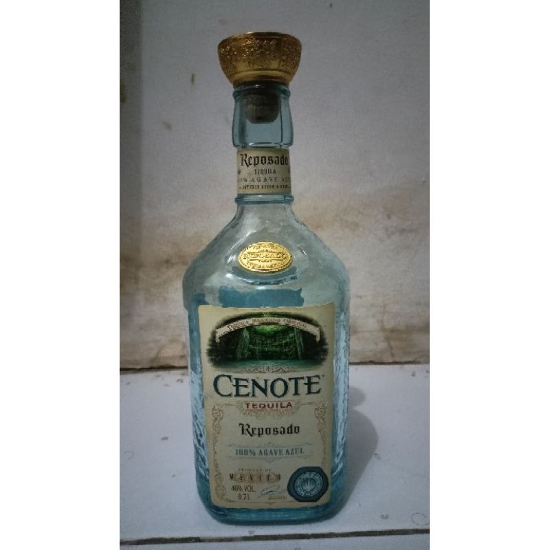 Botol Bekas Cenote Reposado Tequila - 700 ml