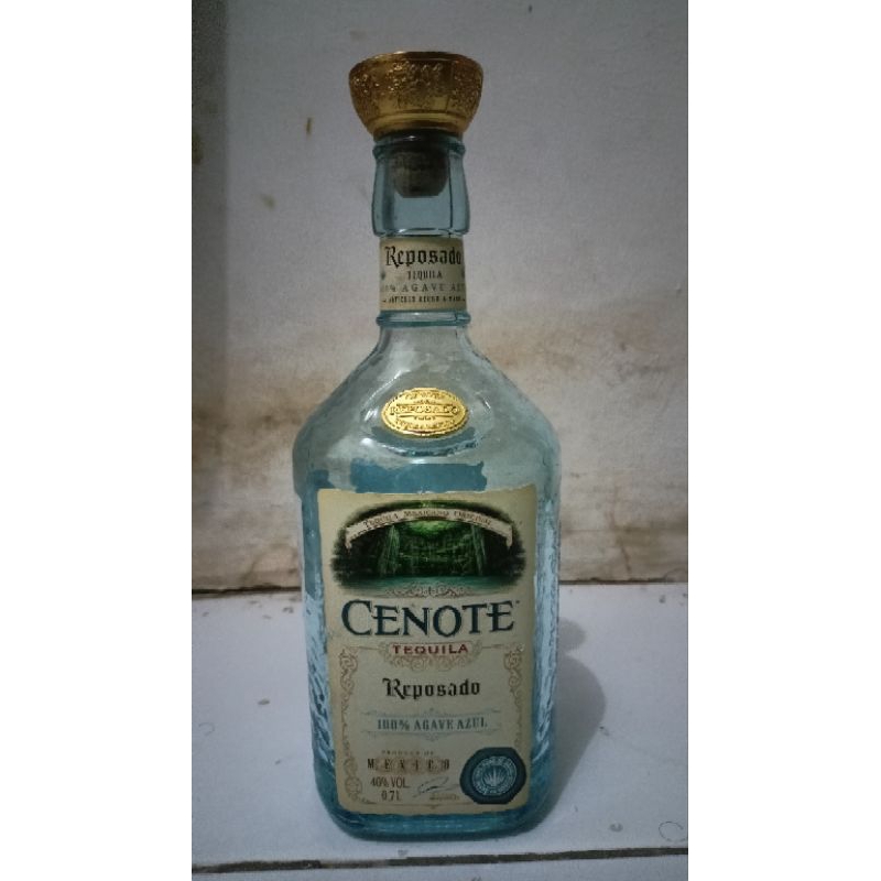 Botol Bekas Cenote Reposado Tequila