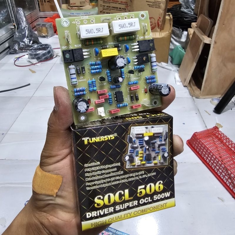 Kit Tunersys SOCL 506 tunersys Driver Super OCL 500watt Tunersis Ts 506