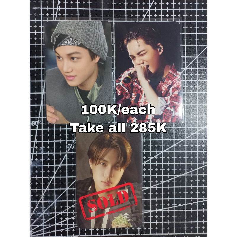 Photocard EXO Kai Kloor, Anniv orgel exo, DVD Japan