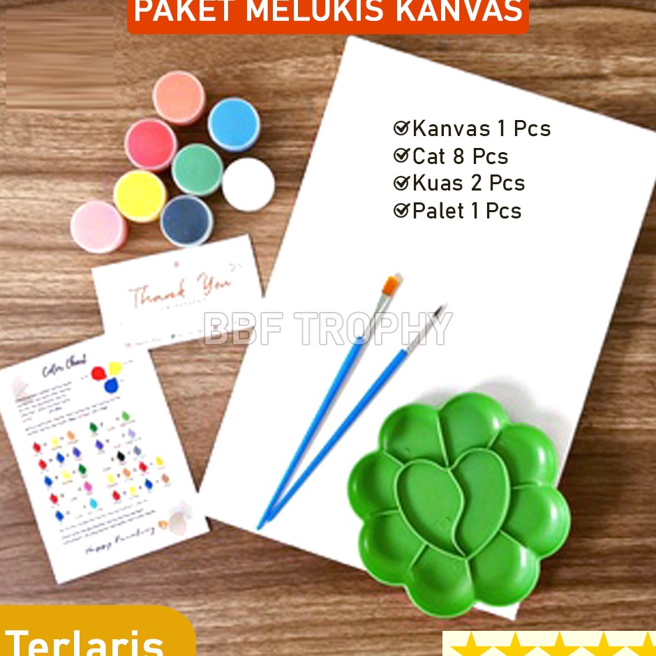

Penjualan Mutu PAKET LUKIS KOMPLIT 4 in 1 KANVAS 2x3