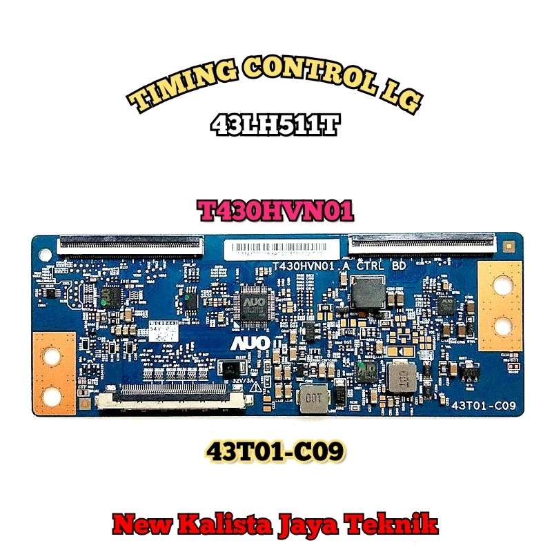 TCON TV LG 43LH511 ORIGINAL AUO T430HVN01 TCON LG 43LH511T TIKON TV 43LH511 TICON 43LH511 TCON 43LH5