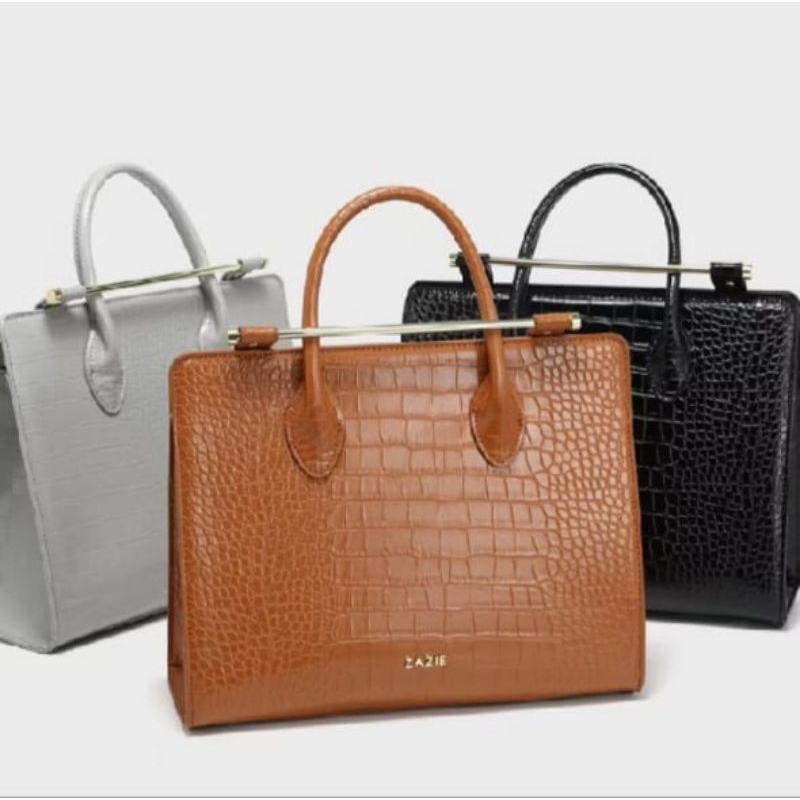 [ZAZIE] Tas motif croco