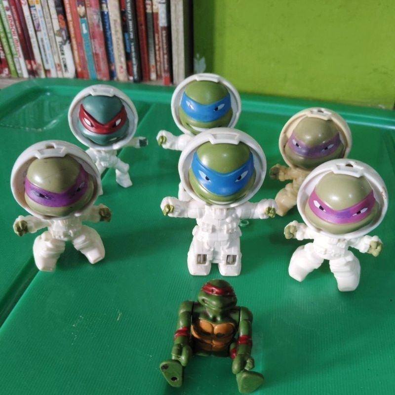 mainan anak figure kura kura ninja viacom x mcd