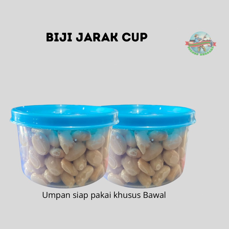 Umpan BIJI Jarak Cup Khusus Ikan Bawal