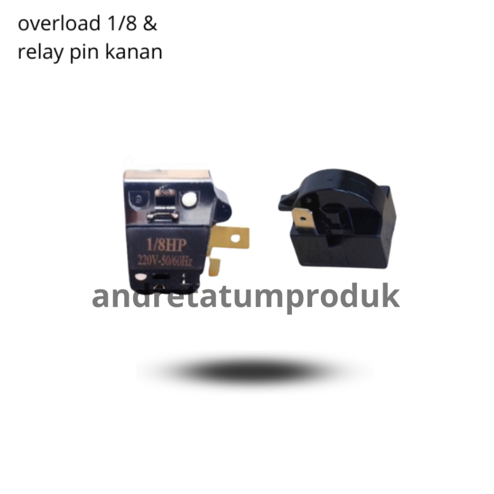 Relay Overload 1/8 Kulkas 1 Pintu