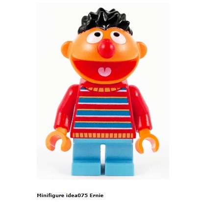 LEGO Minifigures Ernie 123 Sesame Street Idea075 21324