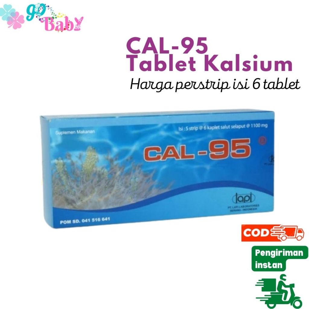 CAL 95 - VITAMIN KALSIUM IBU HAMIL DAN MENYUSUI