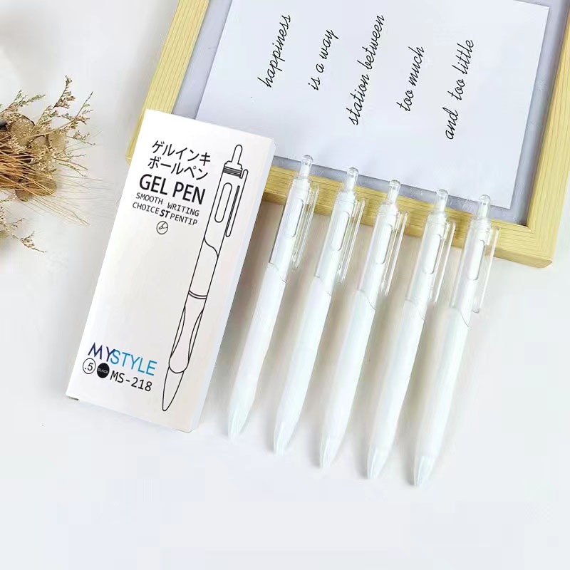 

BOBOMART 1 Pack MS-218 Gel Pen 0.5mm | Bolpoin Cair, Pena Sekolah, Harga Murah
