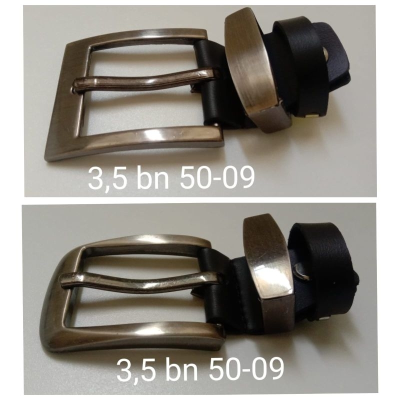 Kepala Gesper Pria/ Kepala Gesper Model Tusuk Lidahan dan Baut 3,5CM