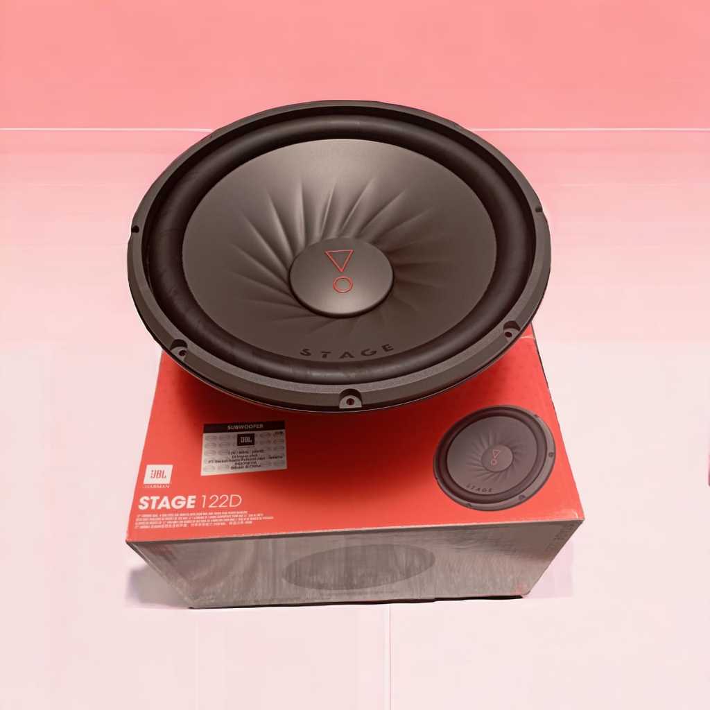 SIRLY Subwoofer 12 inch JBL STAGE 122D Double Coil Magnet Subwofer Mobil 122 D Speaker audio mobil