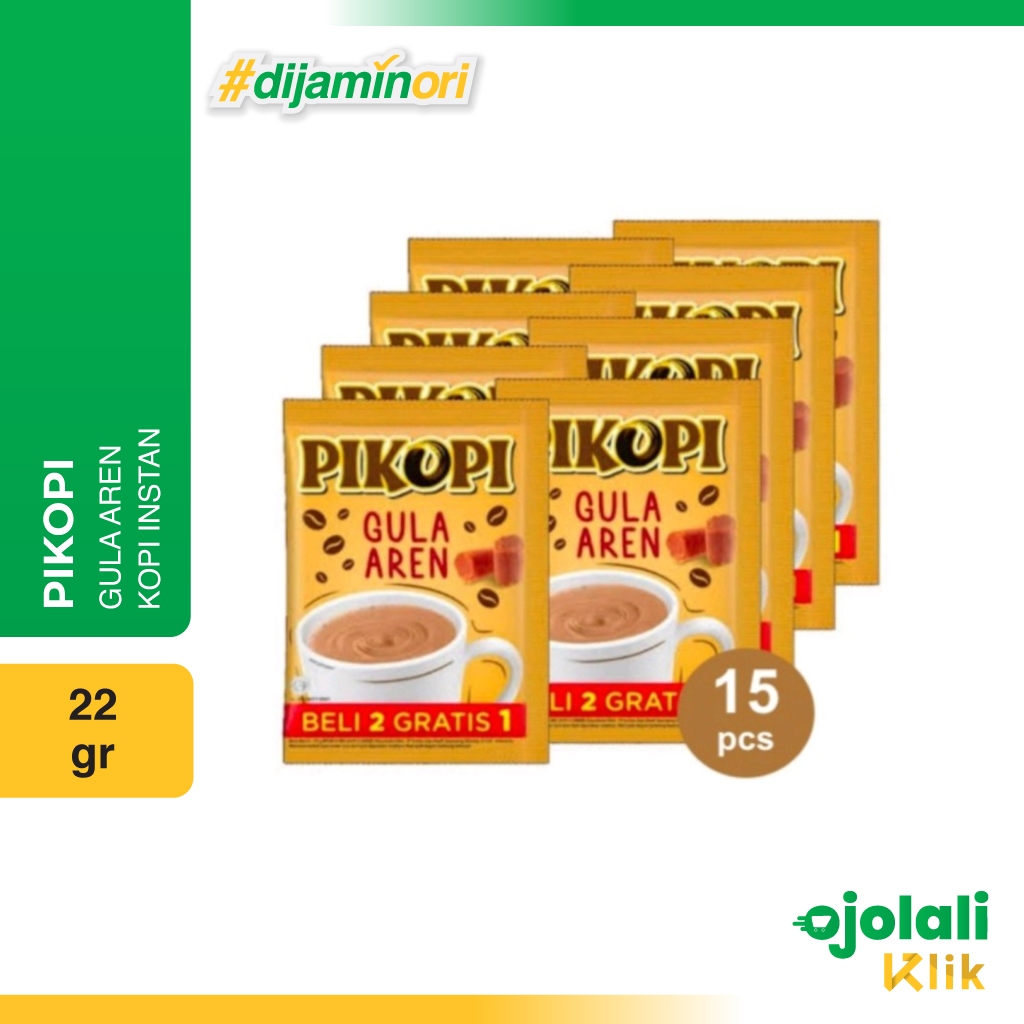 

[TERMURAH] PIKOPI GULA AREN RENCENG ISI 15 Sachet