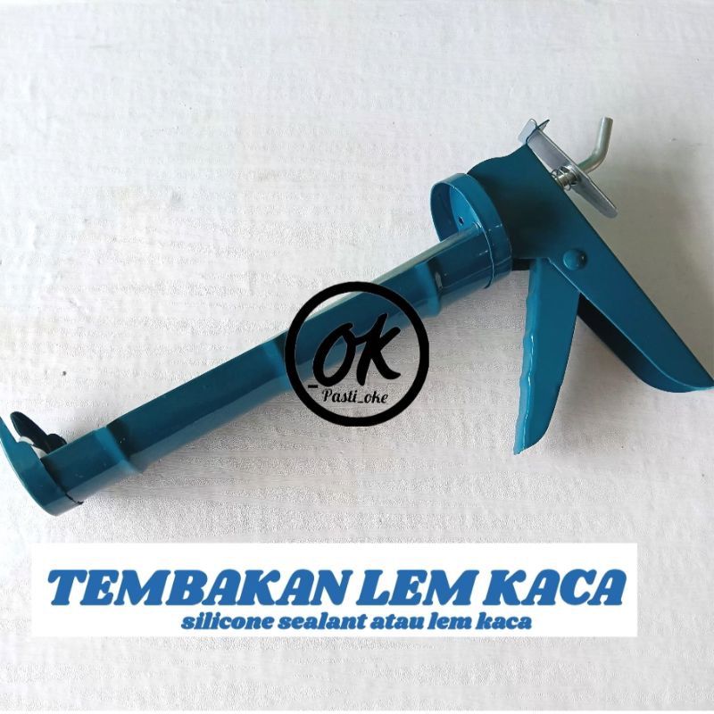 tembakan lem kaca / tembakan lem silicon sealent