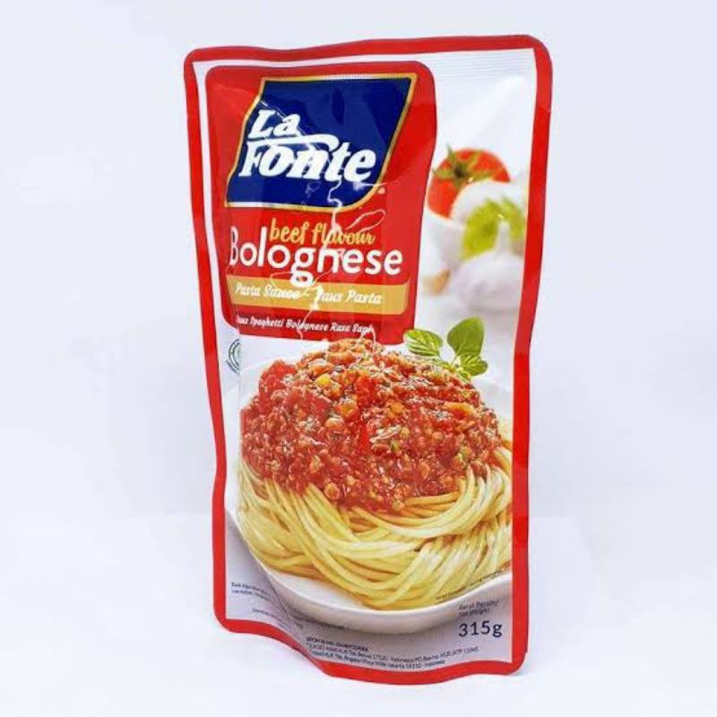 

La Fonte Pasta Sauce Bolognese 315gr Super Murah